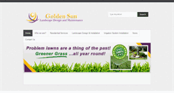 Desktop Screenshot of goldensunfl.com