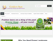 Tablet Screenshot of goldensunfl.com